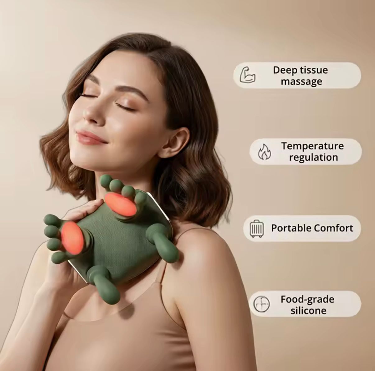 masseuse for shoulders and neck